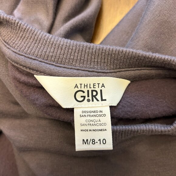 Athleta Girl Lot of 2 Long Sleeve Shirt/Sweater Purple Size M/8-10 - Picture 15 of 16